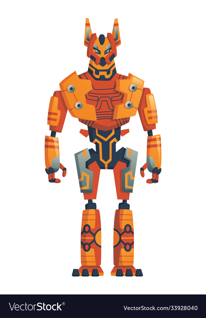 Modern robot concept robotics and artificial