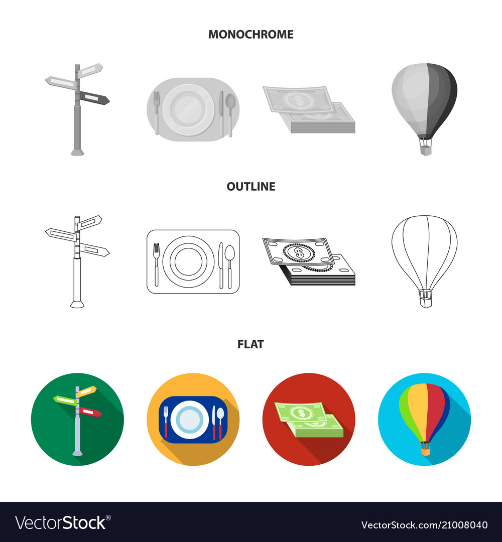 Vacation travel pointer way navigation rest