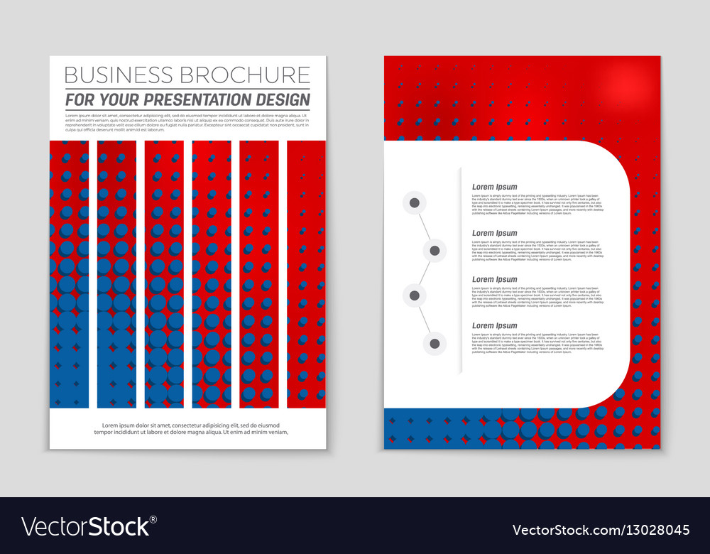 Abstract layout background set for art