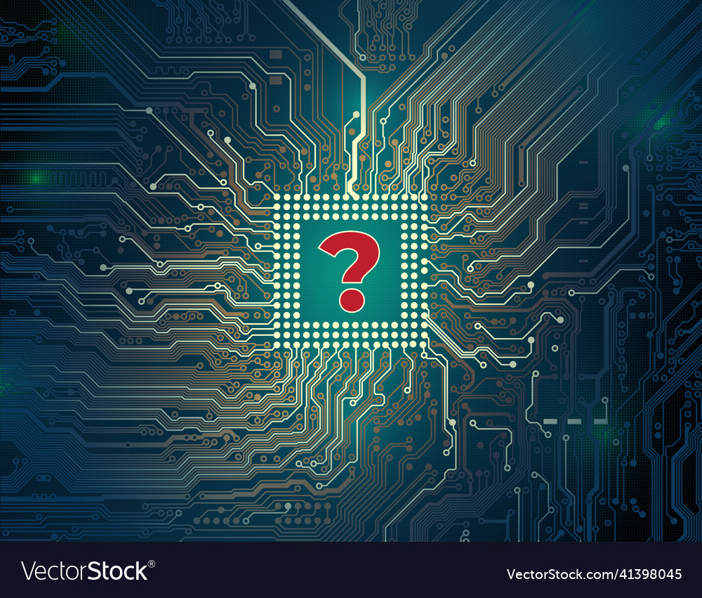 Chip shortage concept global Vector Image Chip shortage concept global