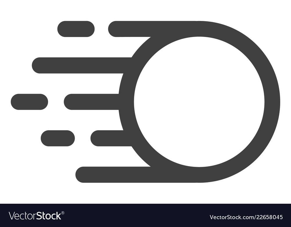 Light motion with fast effect Vector Image Light motion with fast effect