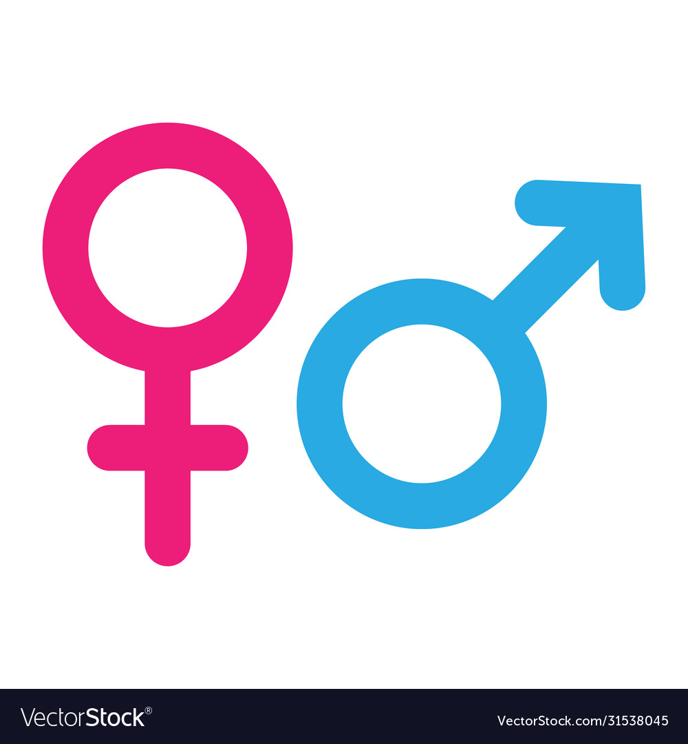 Male and female icon set man and lady toilet sign Vector Image