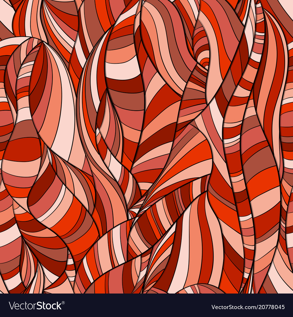 Multicolored seamless background lines and waves Vector Image Multicolored seamless background lines and waves