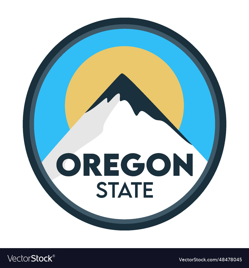 Oregon state with beautiful view