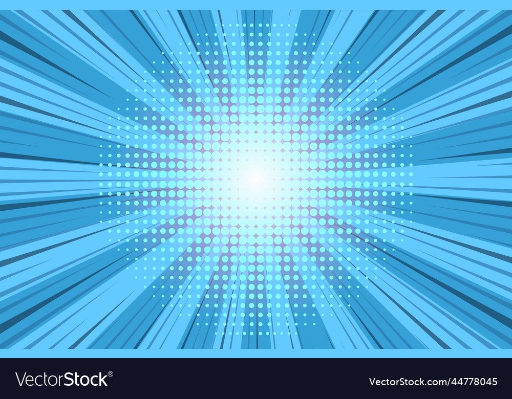 Retro Comic Book Rays