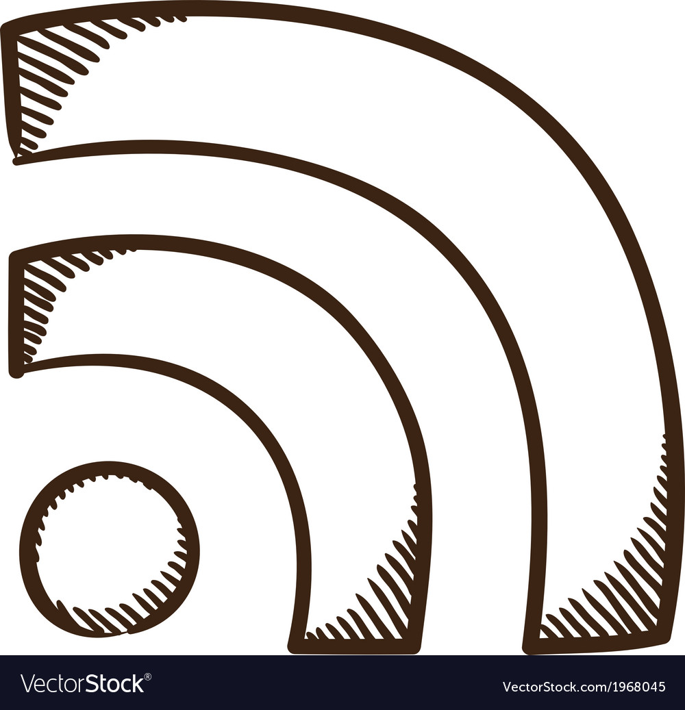 Rss wire connection symbol
