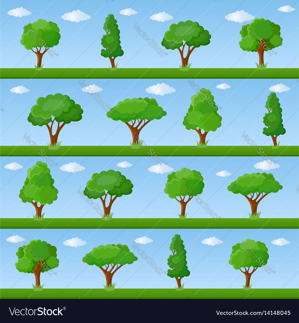 Stylized Tree Set