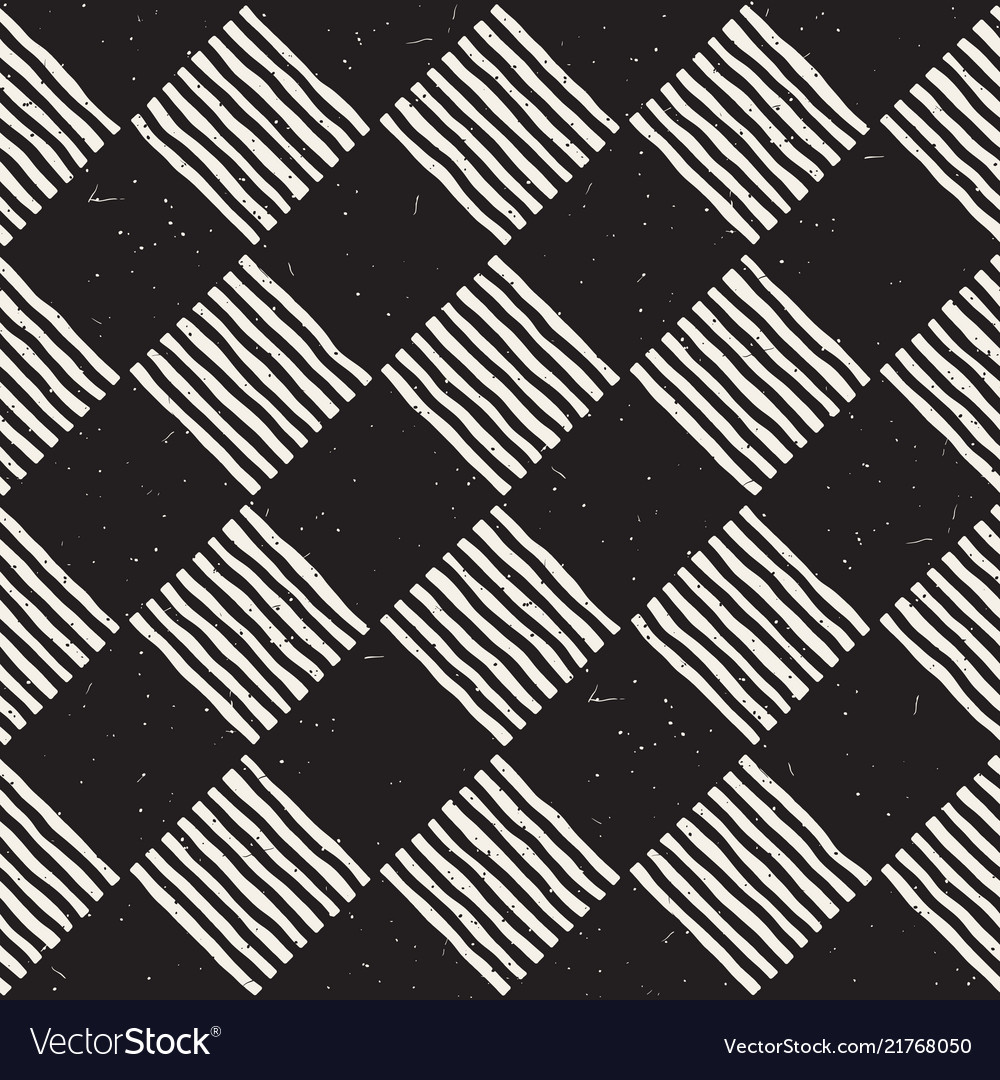 Hand drawn seamless repeating pattern vector image Hand drawn seamless repeating pattern