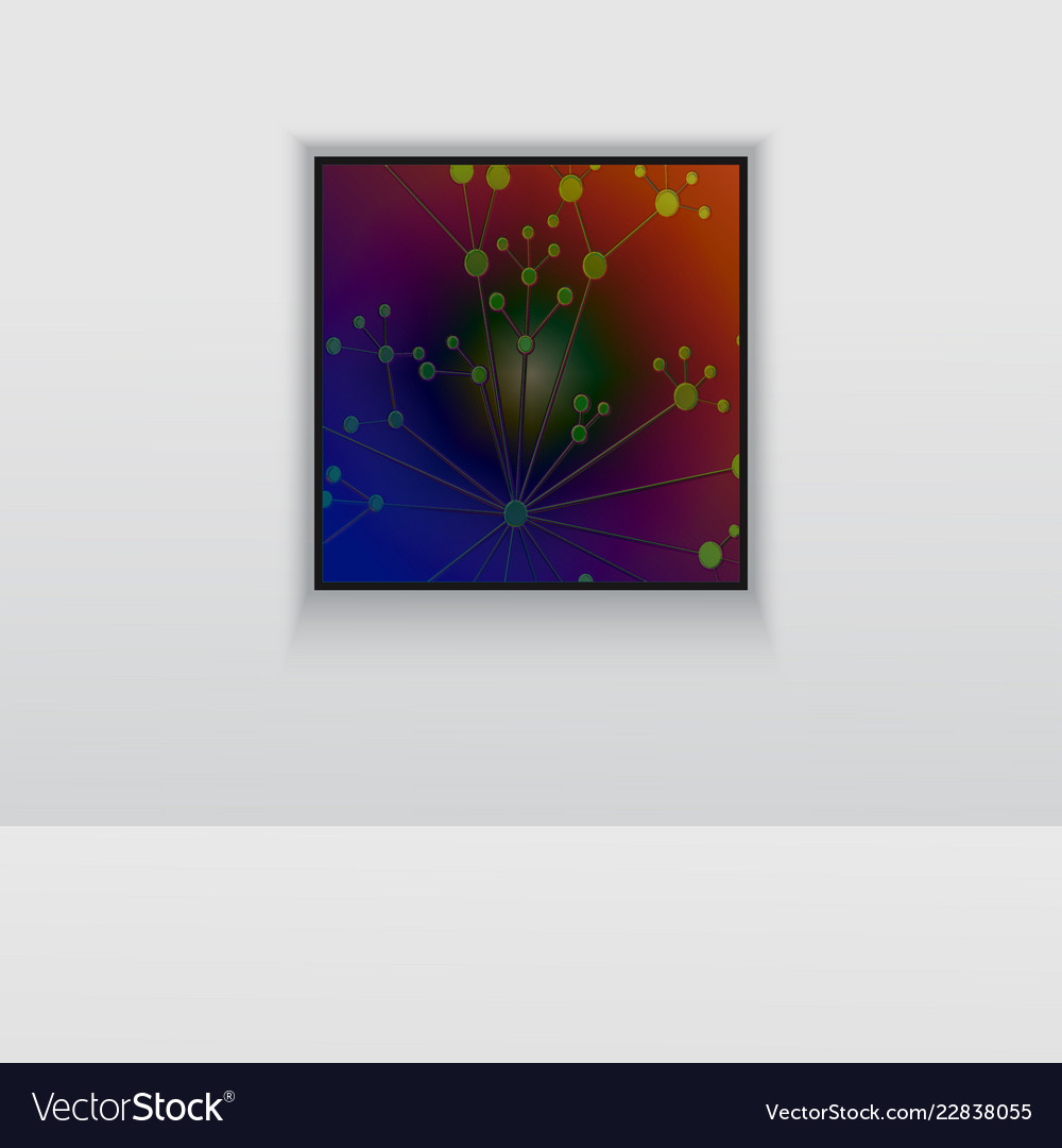 Abstract Color Wall Pattern