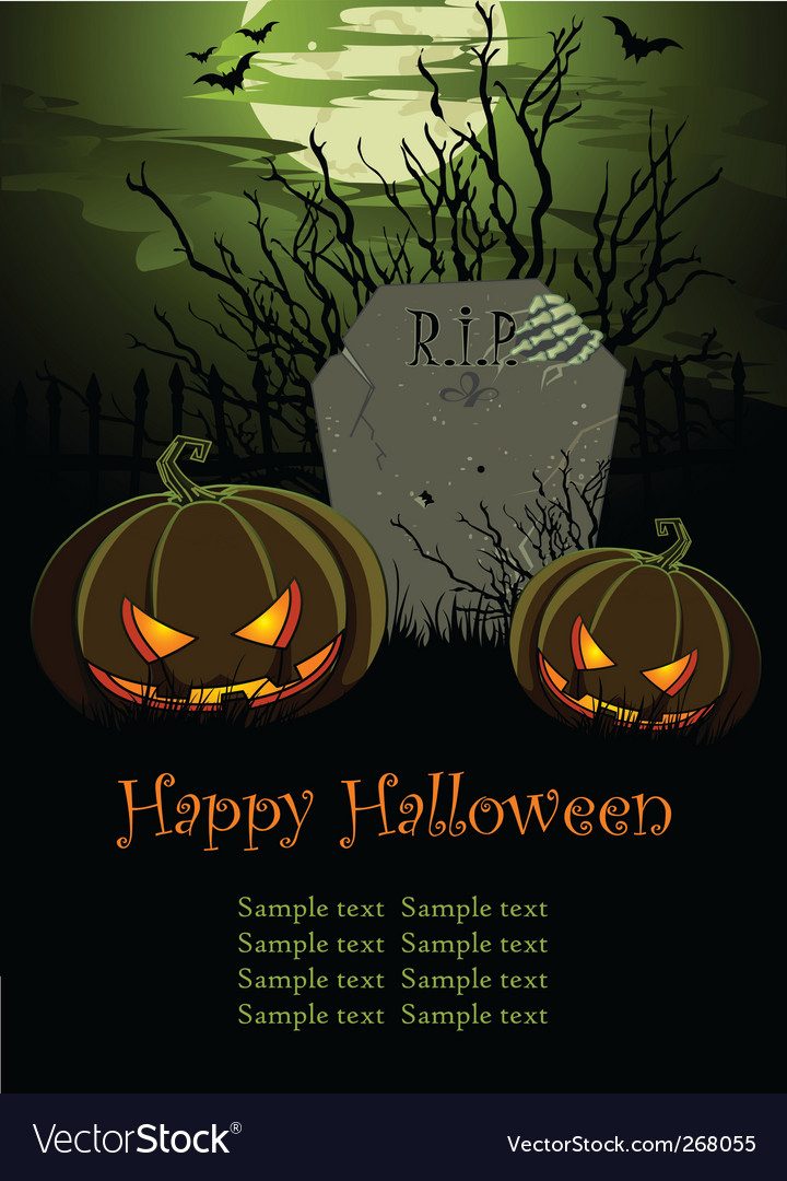 Halloween Illustration Royalty Free Vector Image