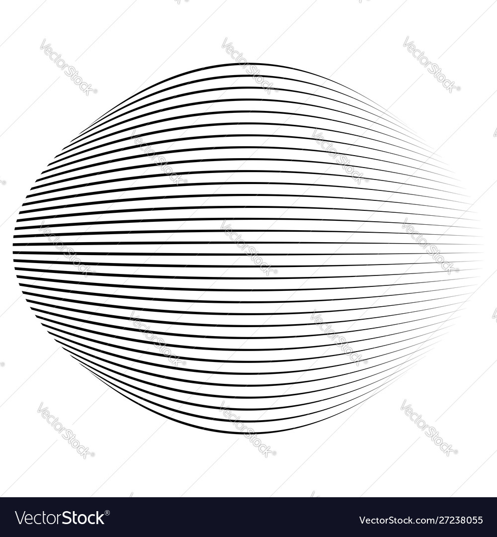 Spherical globe circular distort effect pattern Vector Image Spherical globe circular distort effect pattern