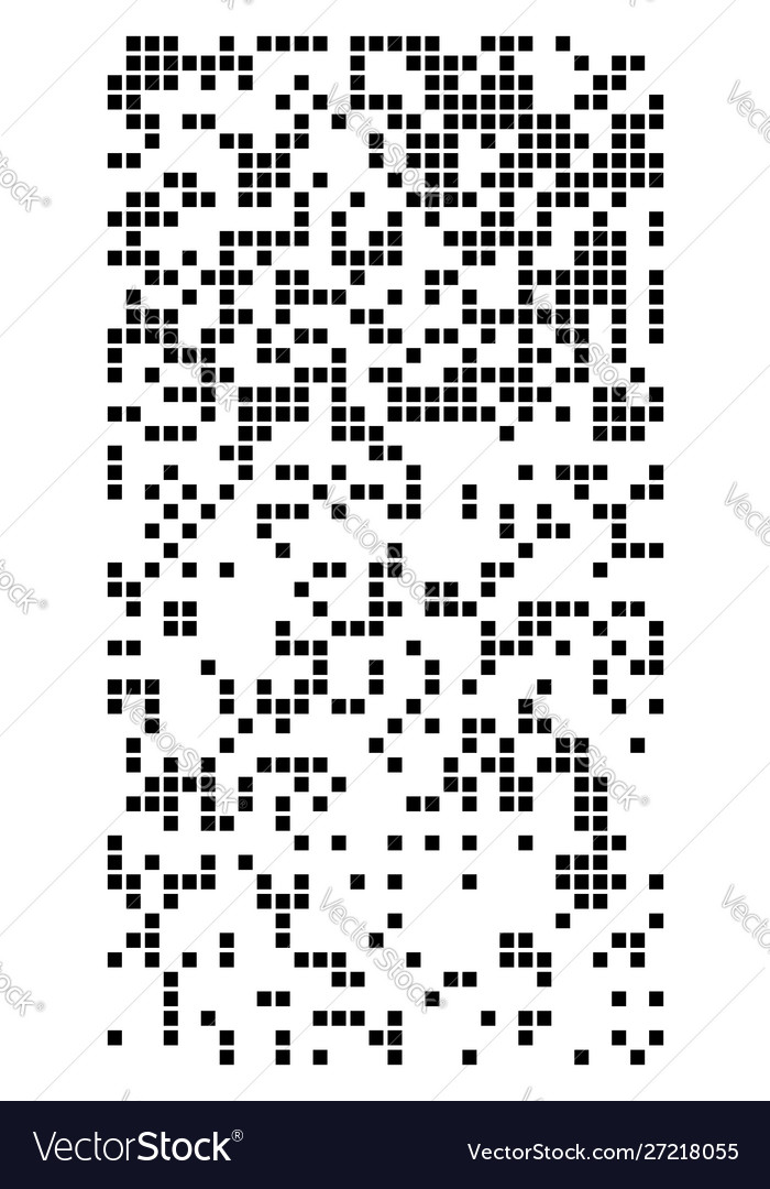 Squares pixelated block pixels random mosaic vector image Squares pixelated block pixels random mosaic