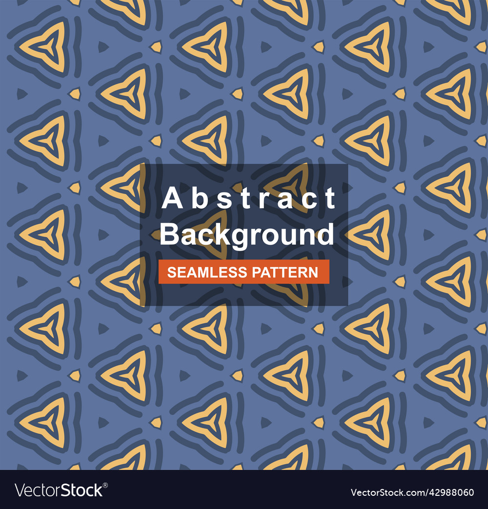 Abstract geometric seamless pattern background vector image Abstract geometric seamless pattern background