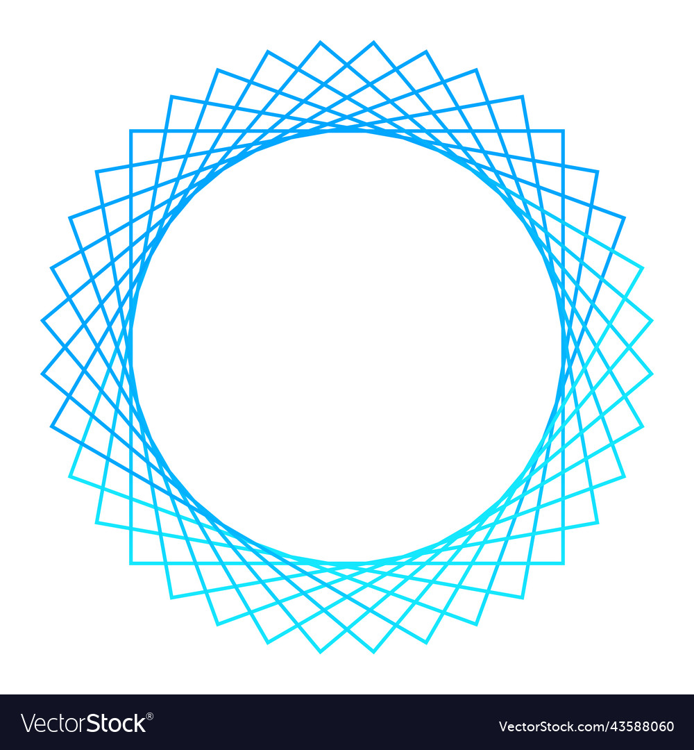 Abstract spirograph