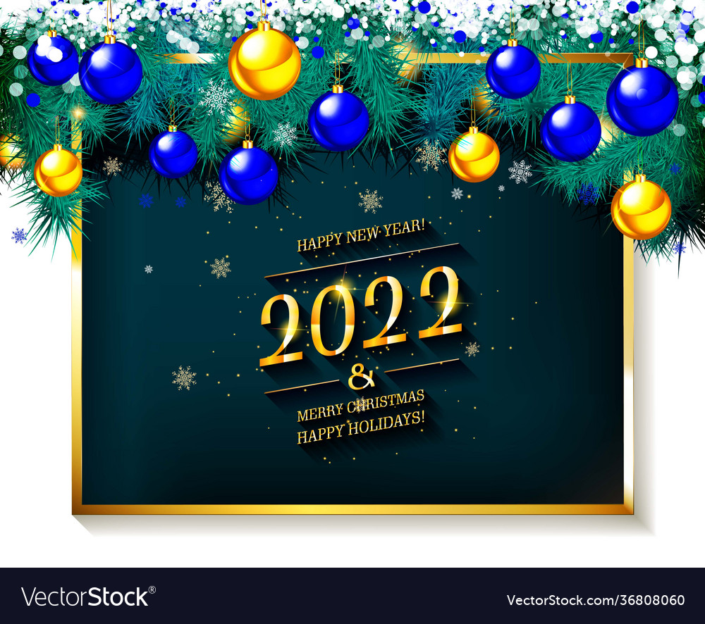 Christmas party poster Royalty Free Vector Image