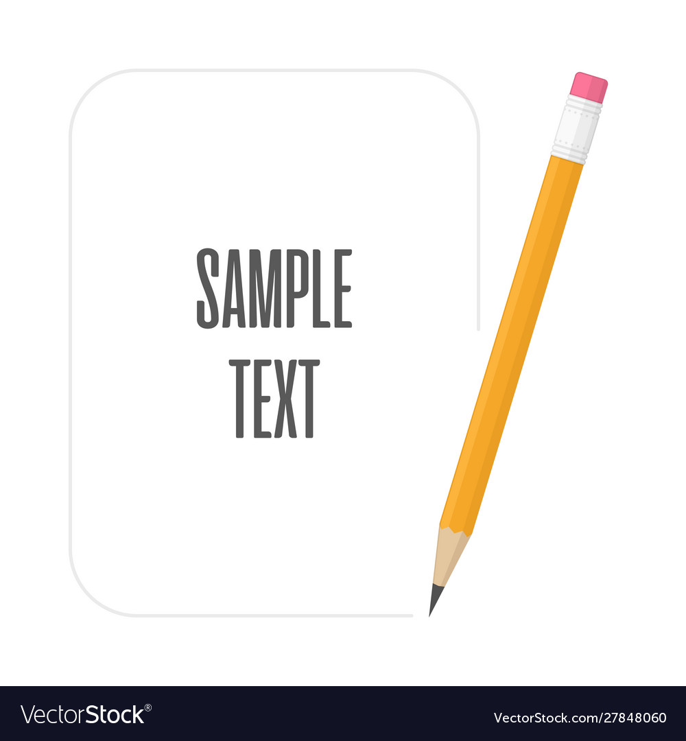Pencils with space for text vector image Pencils with space for text