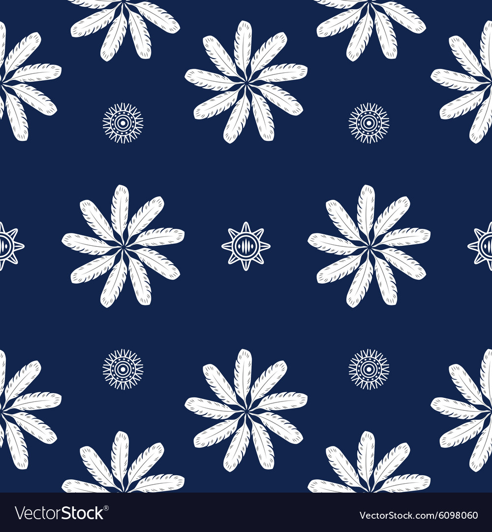 Seamless abstract pattern ethnic elements