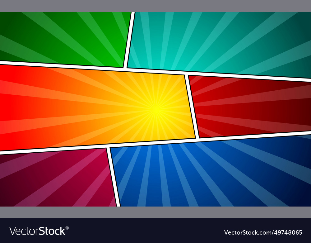 Abstract background with colorful and halftones Vector Image Abstract background with colorful and halftones
