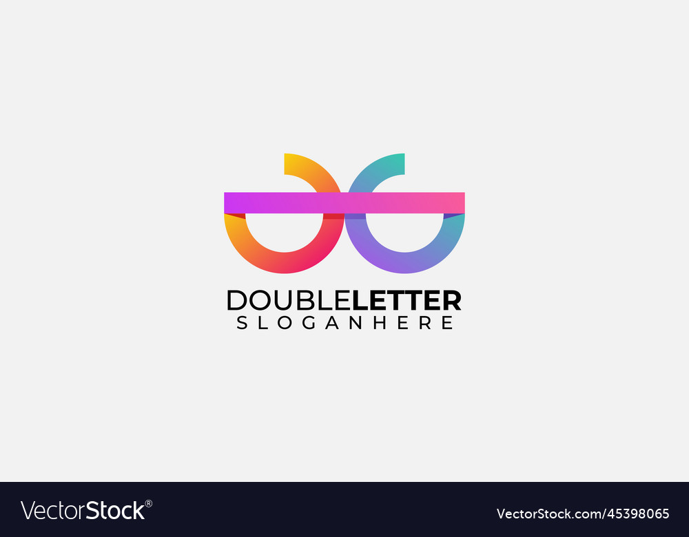 Abstract Logo Design Combinations Letter Of O Vector Image