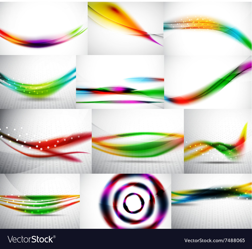 Dynamic Wave Patterns - Abstract Backgrounds