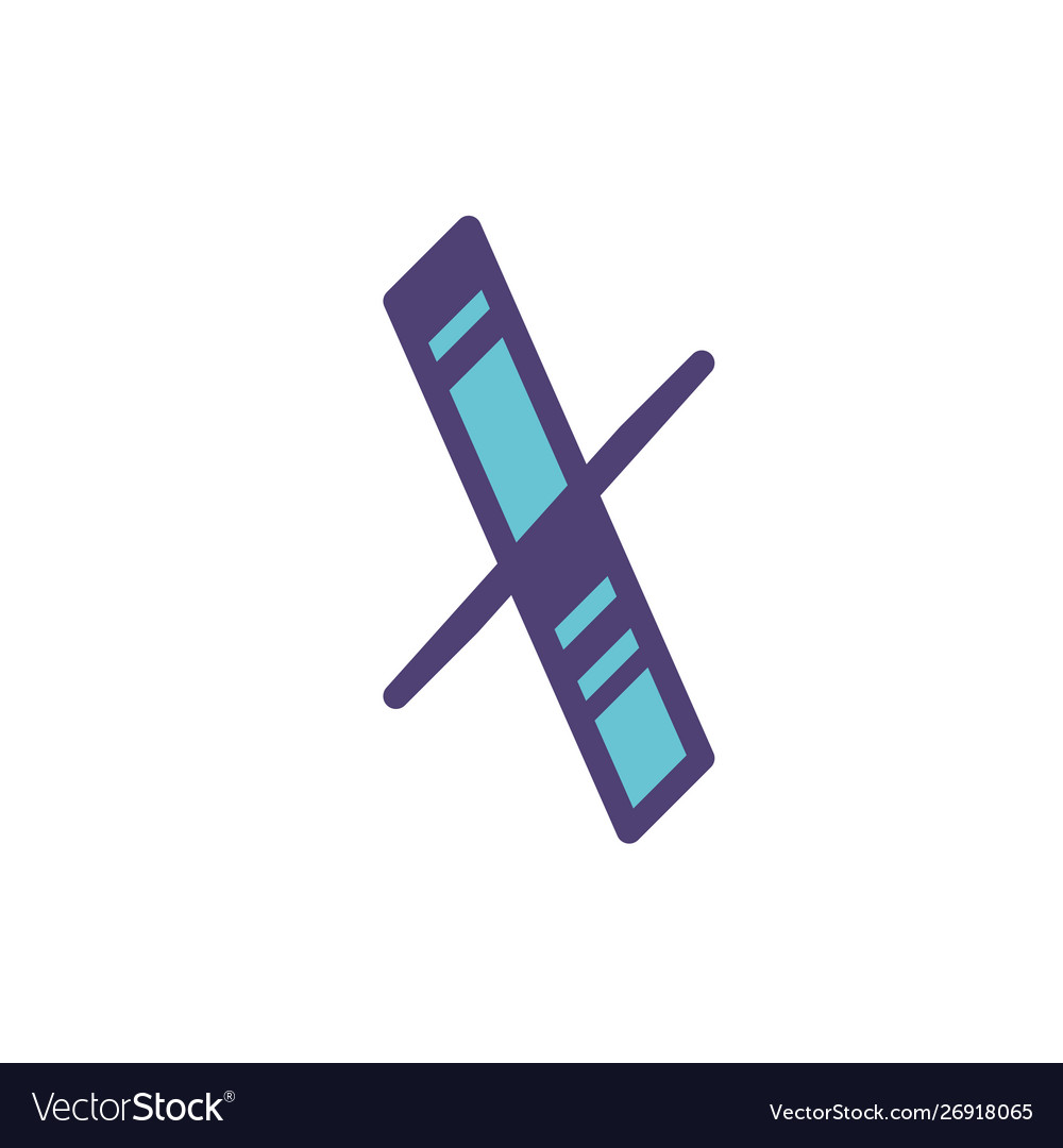 Logo sign letter x linear outline icon