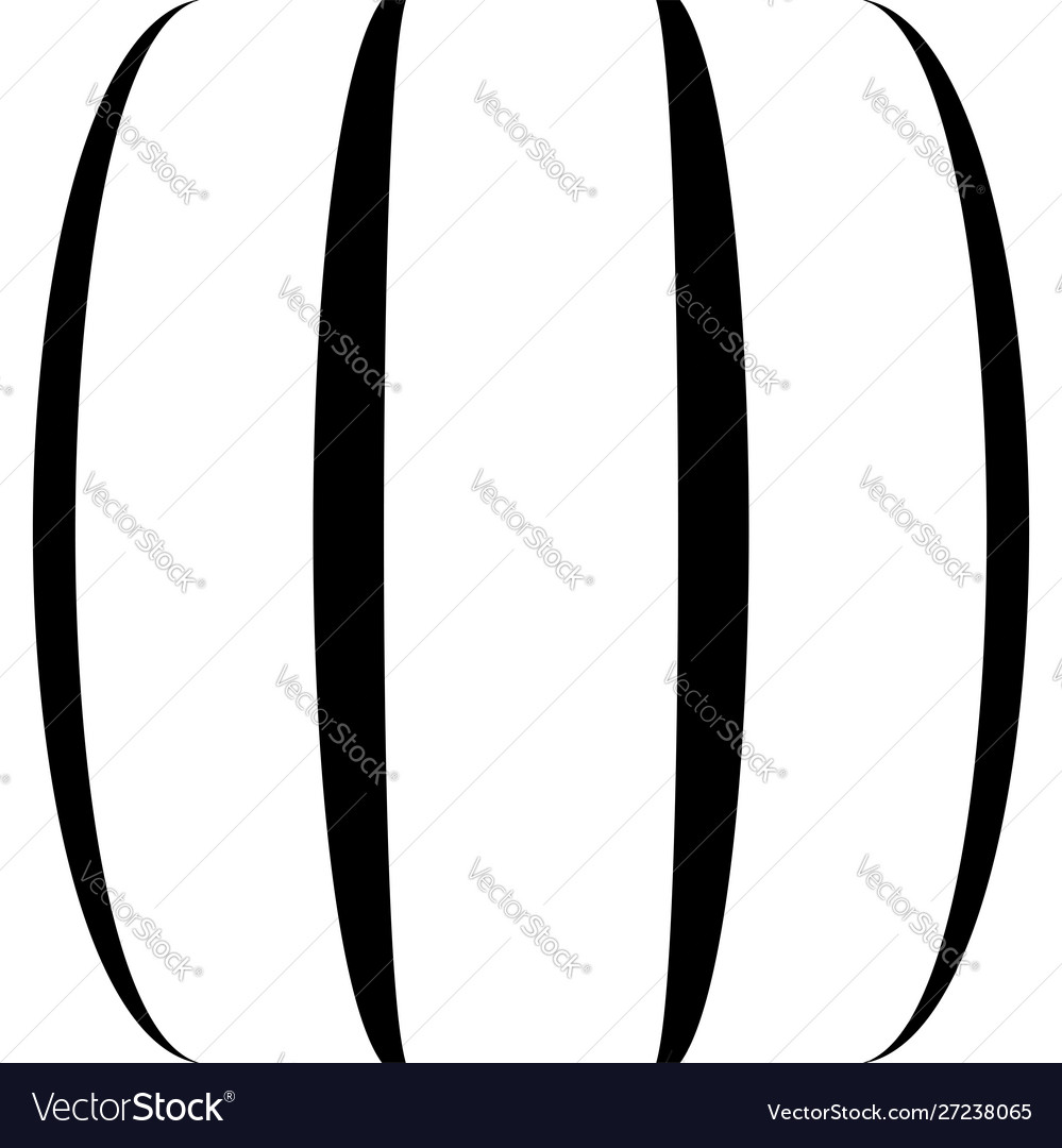 Spherical globe circular distort effect pattern vector image Spherical globe circular distort effect pattern