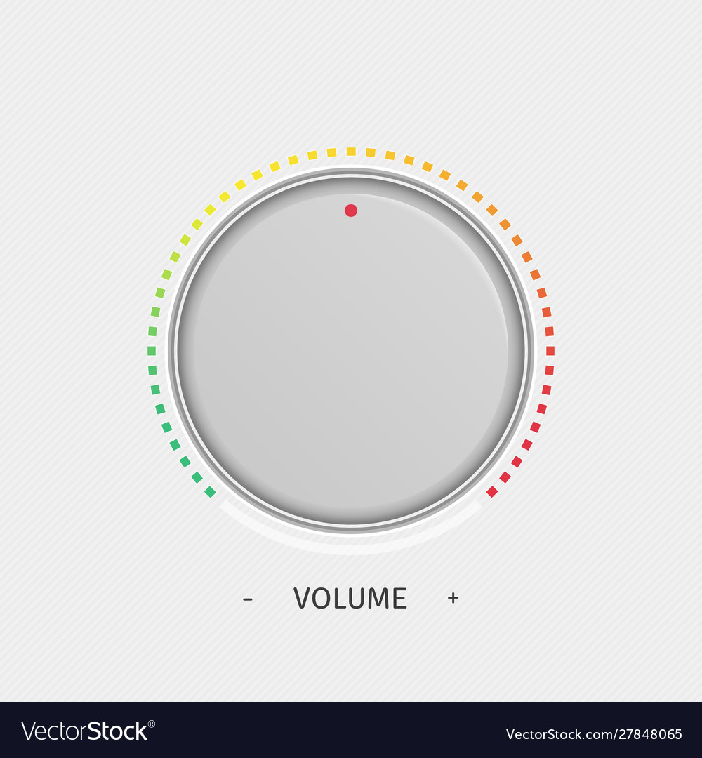 Volume button template