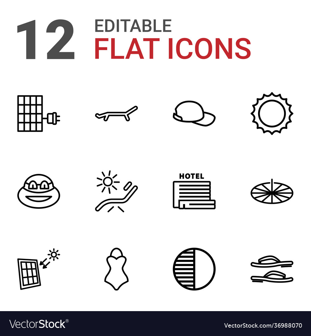 12 sun icons