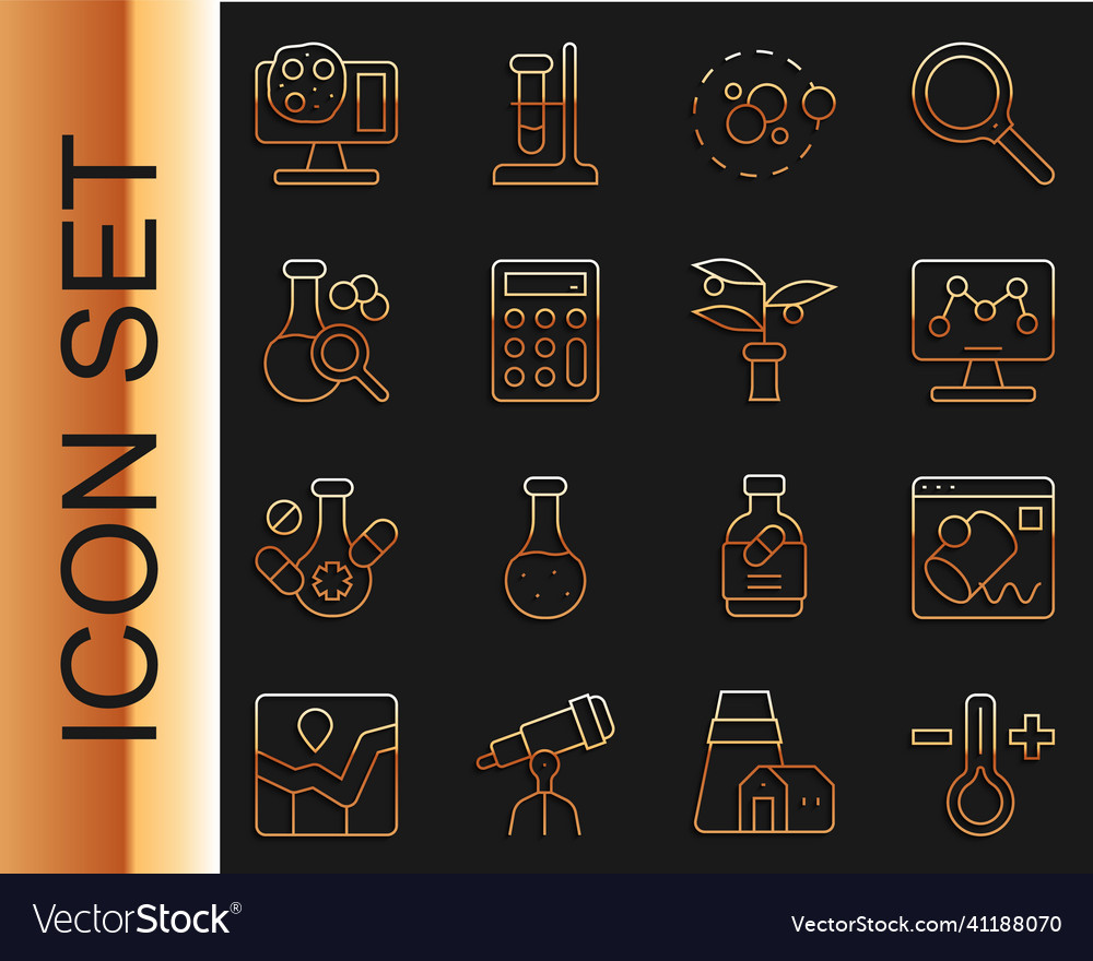 Set line thermometer data visualisation genetic