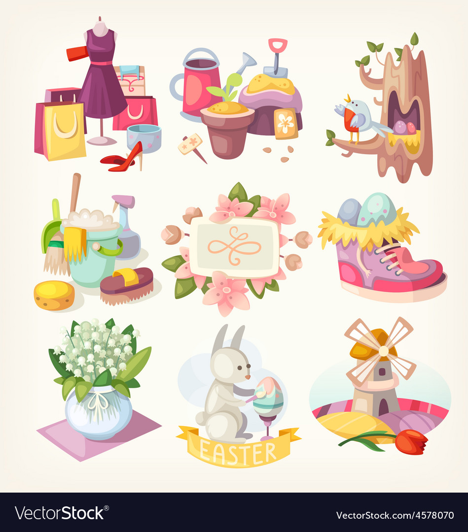 Spring card elements