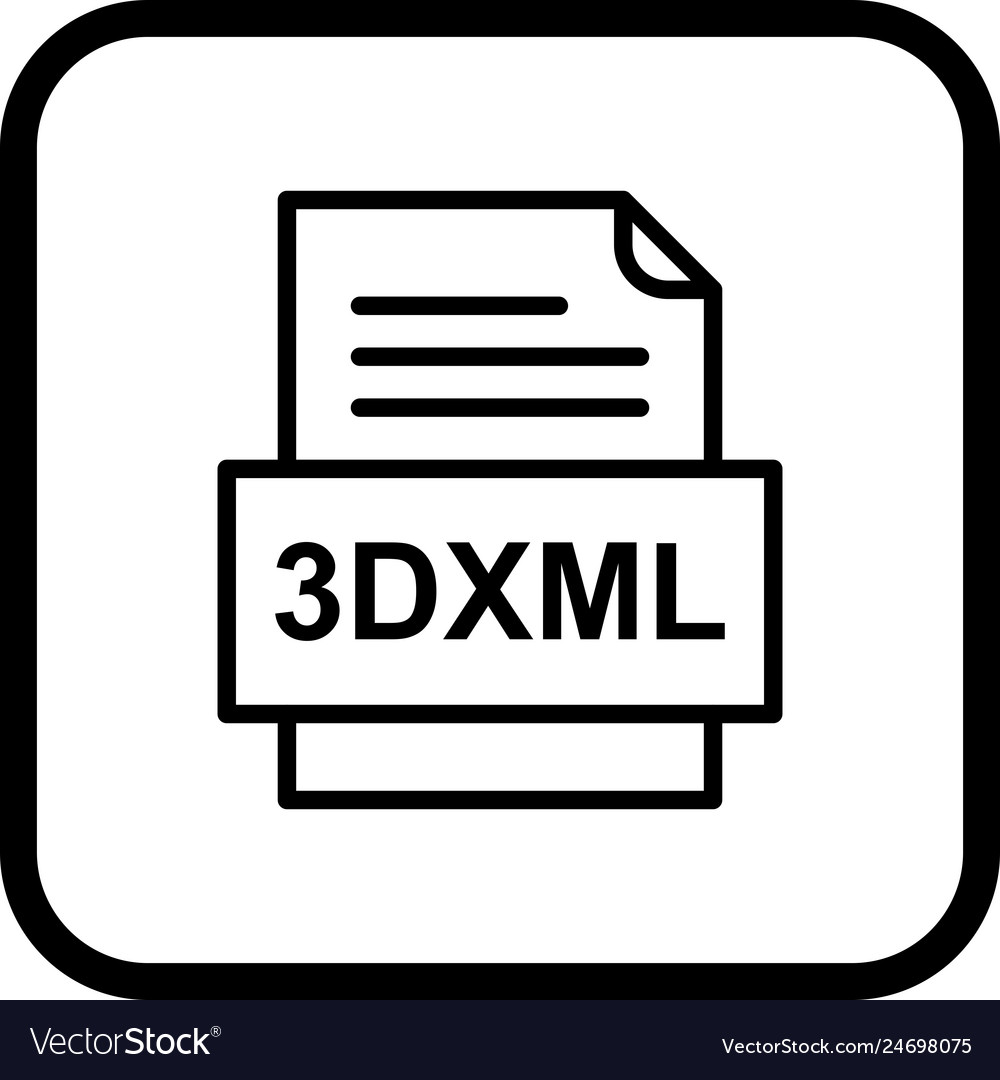 3dxml file document icon