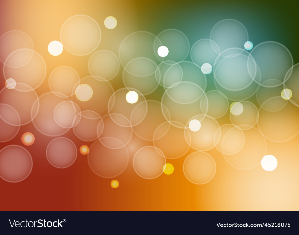 Abstract gradient background light bokeh on green