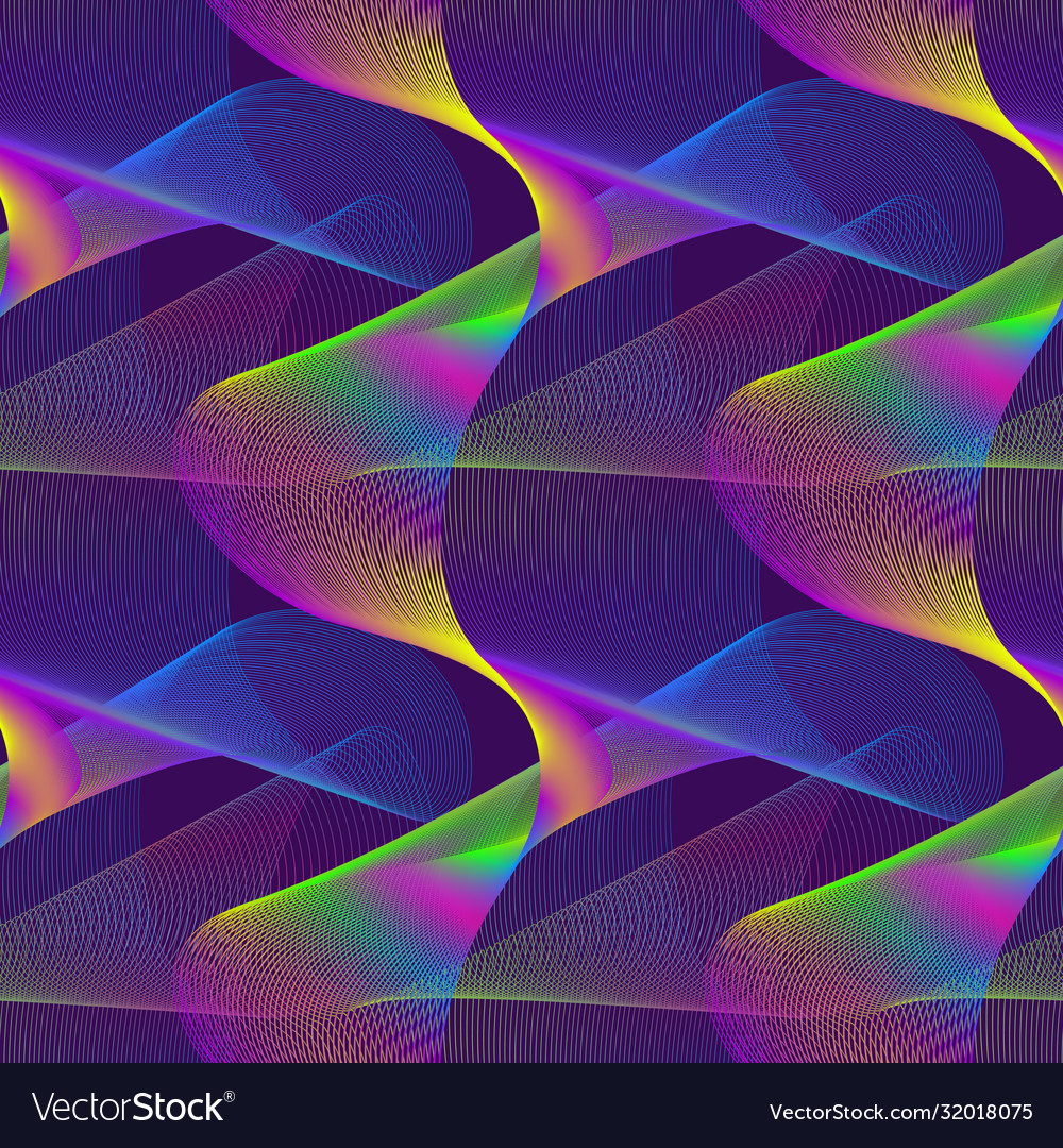 Iridescent ripply seamless pattern swatch