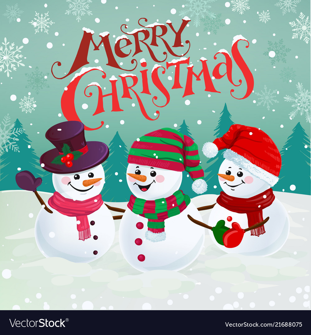 Merry Snowmen Holiday