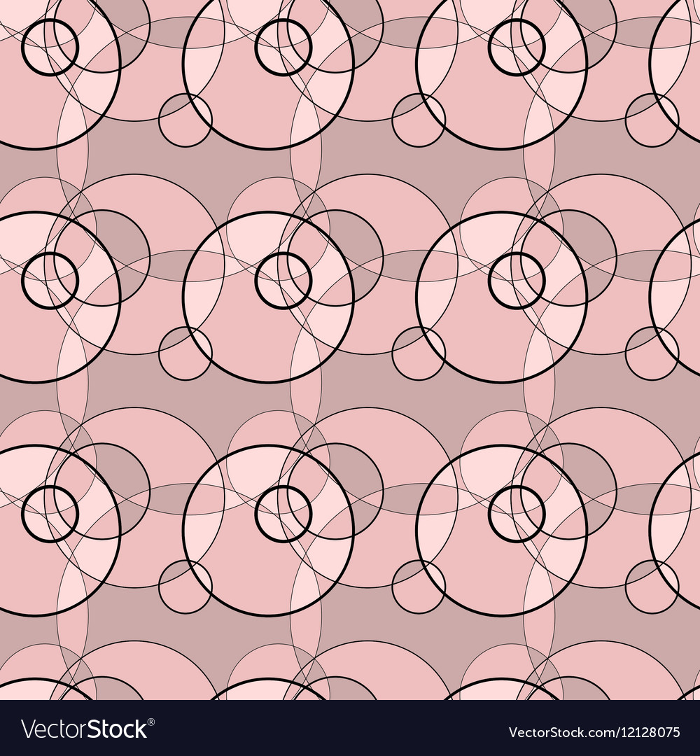 Seamless pattern made of circle background