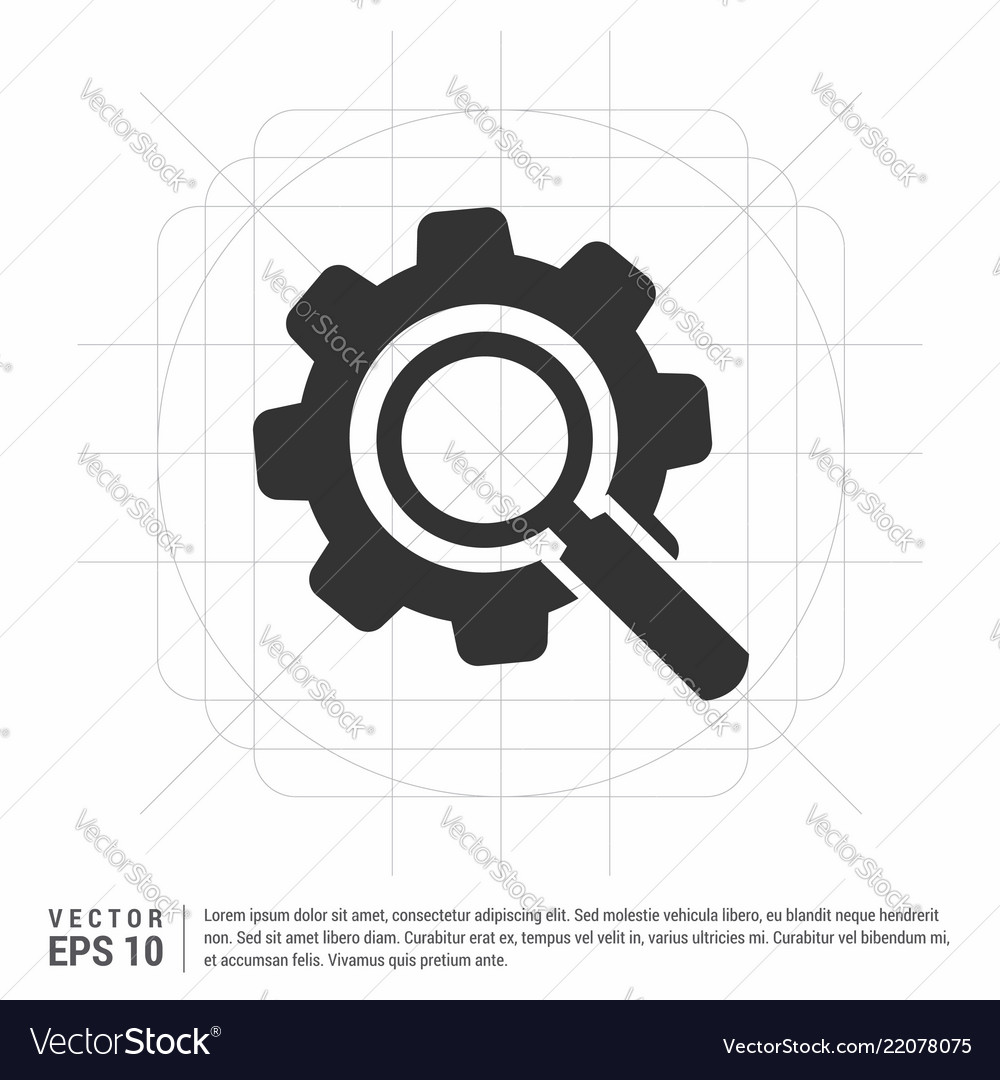 Setting icon vector image Setting icon