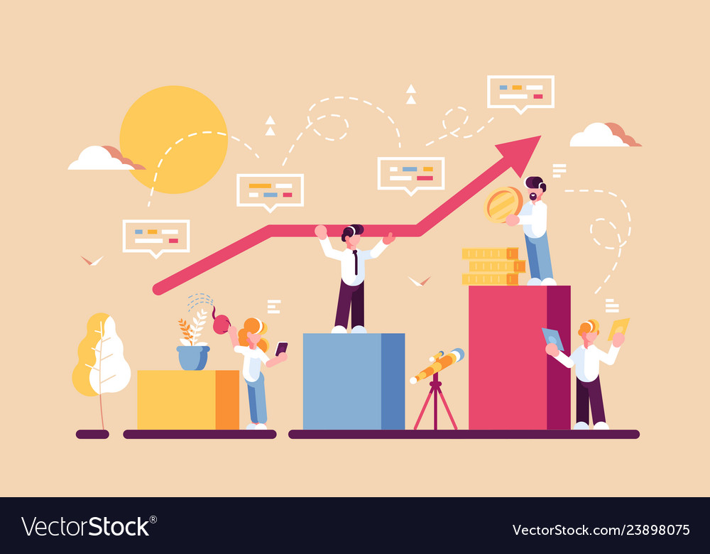 strategy-of-long-term-planning-royalty-free-vector-image