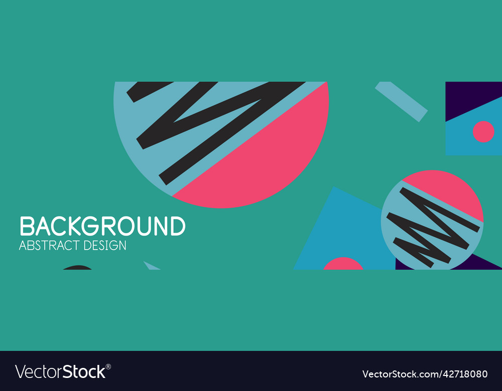 Abstract background with blocks lines geometric vector image Abstract background with blocks lines geometric