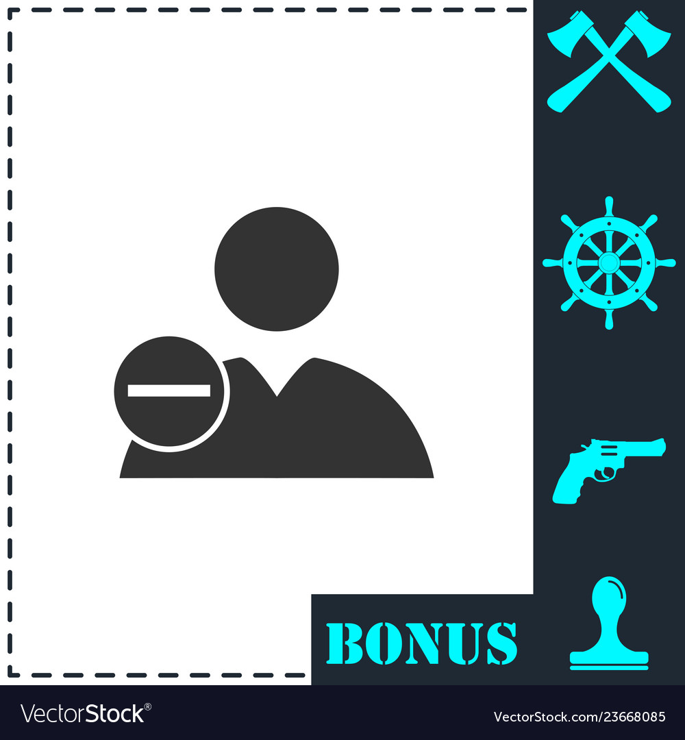 Delete User Icon
