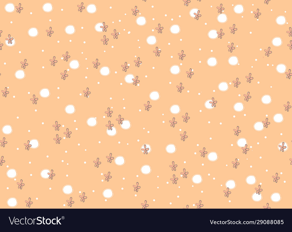 Seamless dotted pattern with grouped dots vector image Seamless dotted pattern with grouped dots