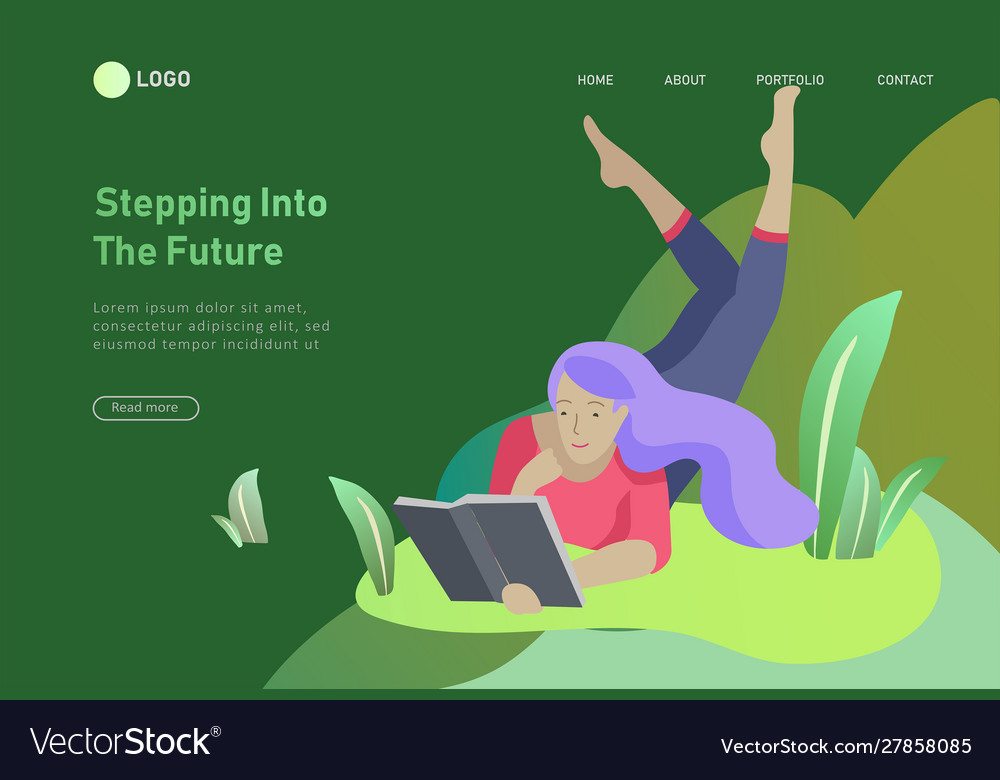 Set web page design templates with relaxed
