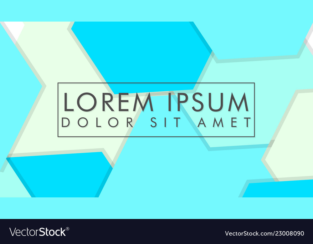 Abstract colorful hexagon background vector image Abstract colorful hexagon background
