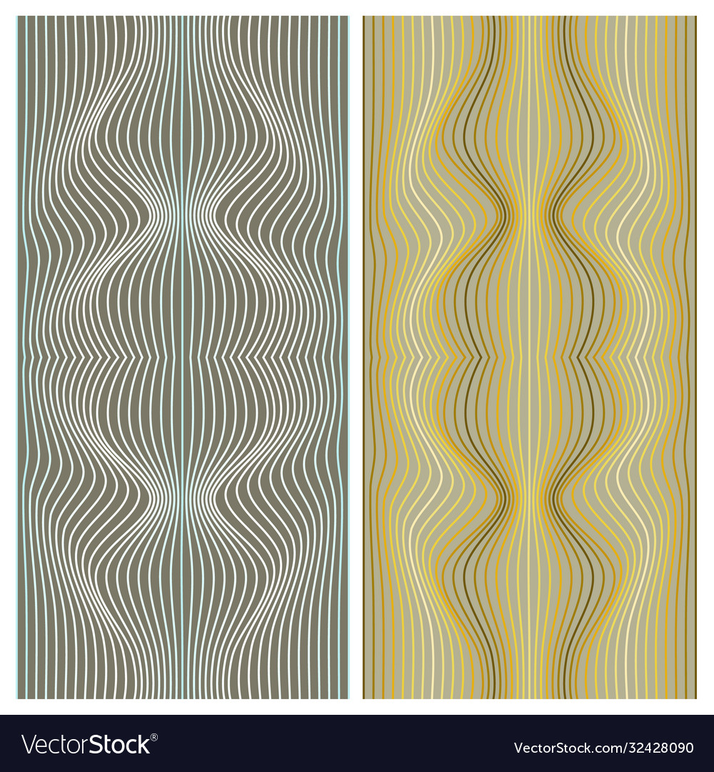 Abstract lines stripes design elements