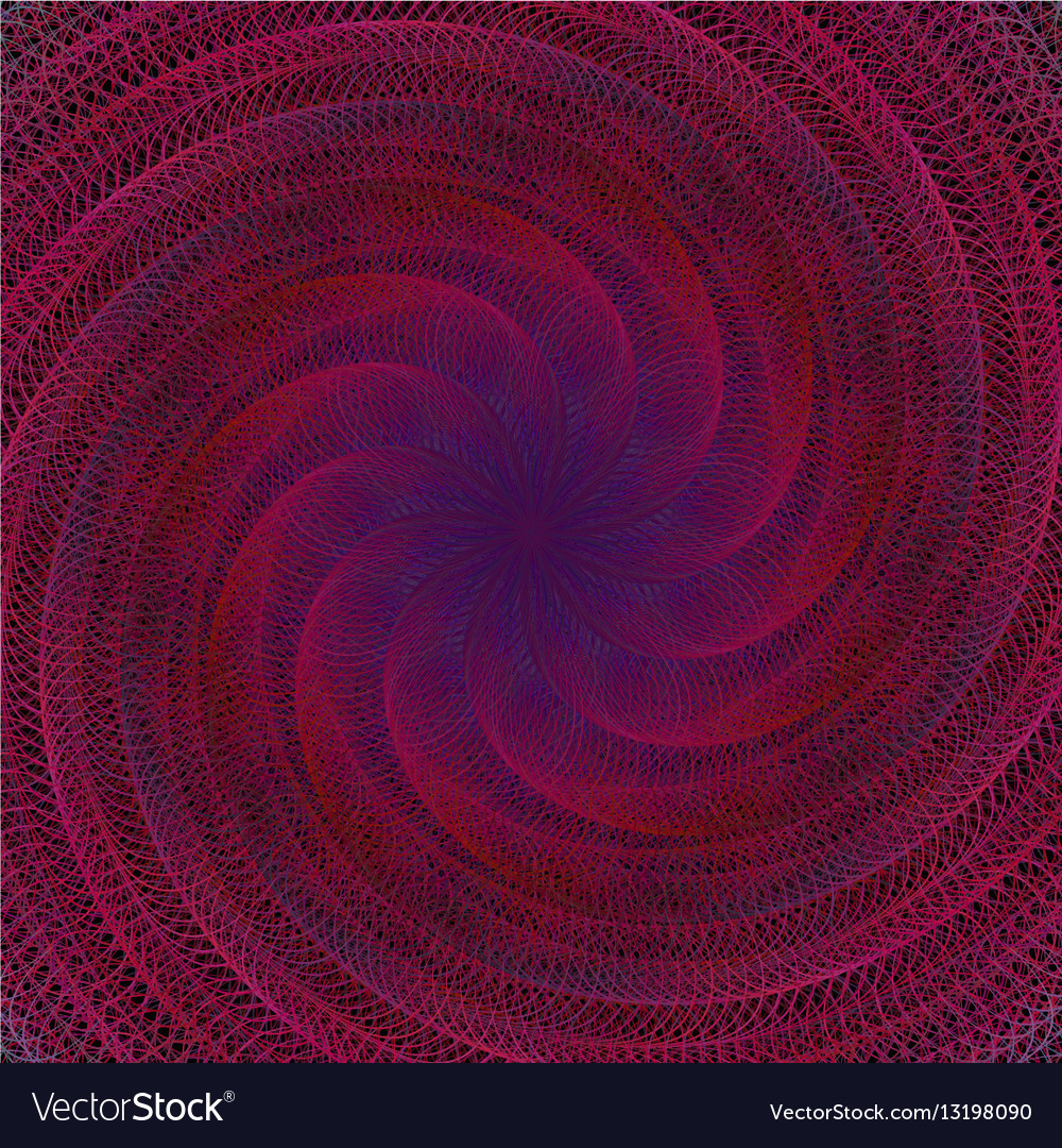 Abstract spiral fractal design background