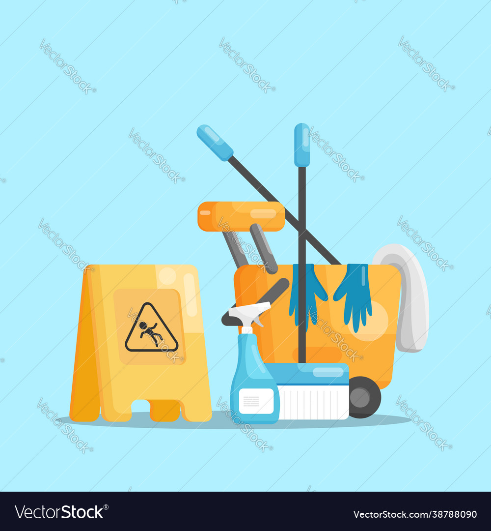 Cleaning services Royalty Free Vector Image VectorStock