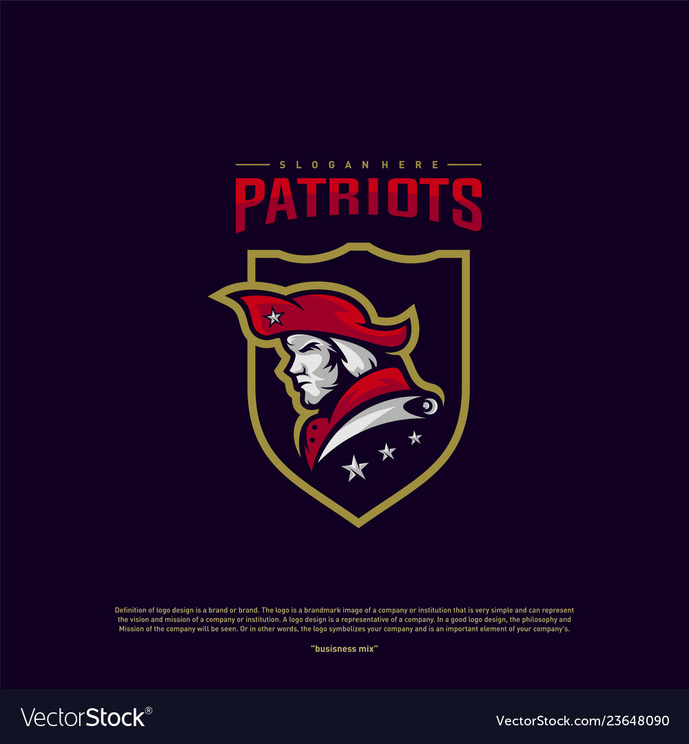 Patriots logo design head