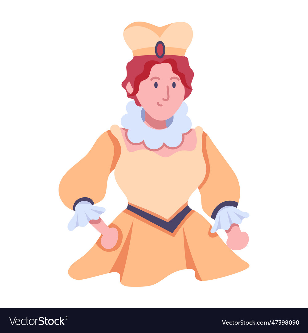 Royal queen Royalty Free Vector Image - VectorStock