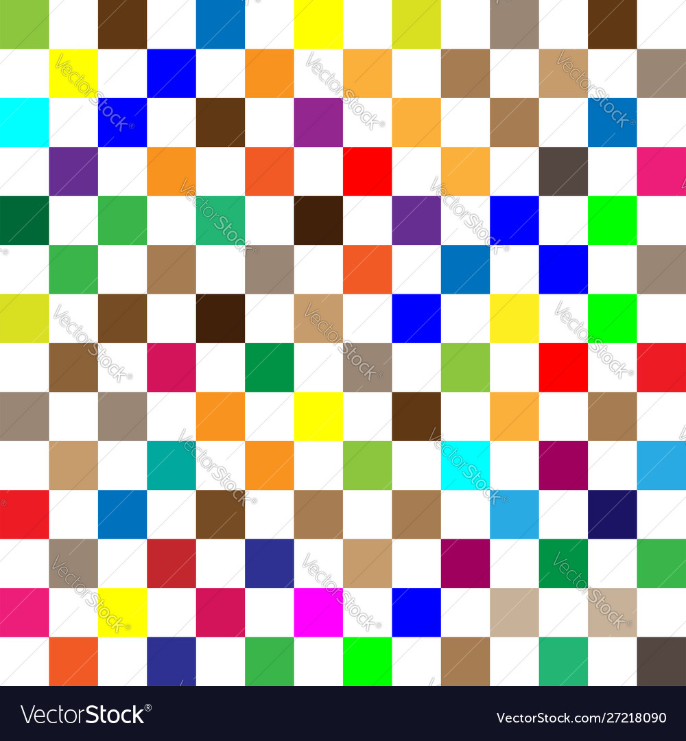 Seamless random squares mosaic tiles pixelated