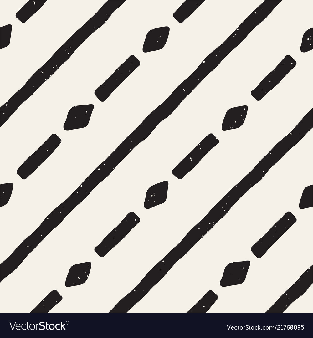 Abstract Hand Drawn Line Pattern