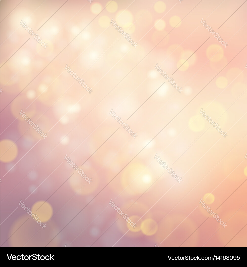 Bokeh background Royalty Free Vector Image - VectorStock